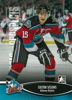2012-13 In The Game Heroes and Prospects #124 Colton Sissons Front