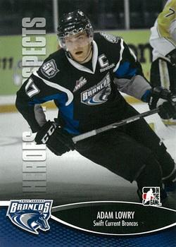 2012-13 In The Game Heroes and Prospects #145 Adam Lowry Front