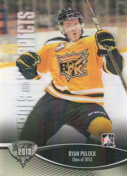 2012-13 In The Game Heroes and Prospects #161 Ryan Pulock Front