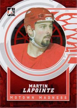 2012-13 In The Game Motown Madness #79 Martin Lapointe Front