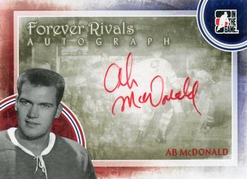 2012-13 In The Game Forever Rivals - Autographs #A-AM Ab McDonald Front