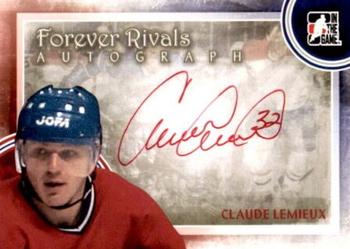 2012-13 In The Game Forever Rivals - Autographs #A-CL Claude Lemieux Front