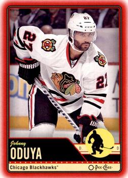 2012-13 O-Pee-Chee - Wrapper Redemption Red #106 Johnny Oduya Front