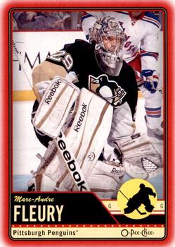 2012-13 O-Pee-Chee - Wrapper Redemption Red #166 Marc-Andre Fleury Front