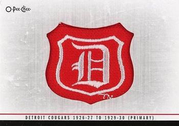 2012-13 O-Pee-Chee - Team Logo Patches #TL-76 Detroit Cougars 1926-27 to 1929-30 (Primary) Front