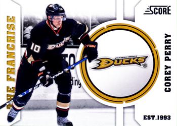 2012-13 Score - The Franchise #F1 Corey Perry Front