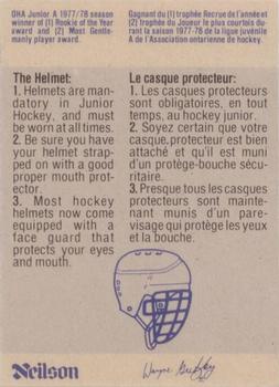 1982-83 Neilson Wayne Gretzky #8 The Helmet Back