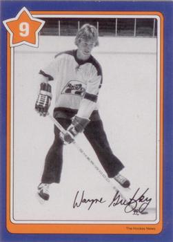 1982-83 Neilson Wayne Gretzky #9 Selecting Skates Front