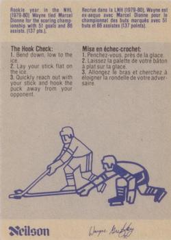 1982-83 Neilson Wayne Gretzky #12 The Hook Check Back