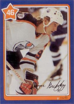 1982-83 Neilson Wayne Gretzky #46 Goalie Warm Up Drill Front