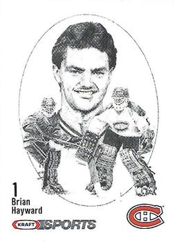 1986-87 Kraft Drawings #NNO Brian Hayward Front
