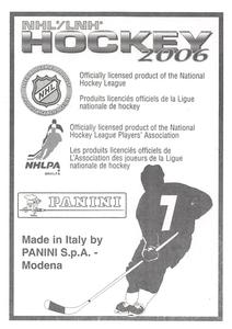 2005-06 Panini Stickers #7 Ilya Kovalchuk Back
