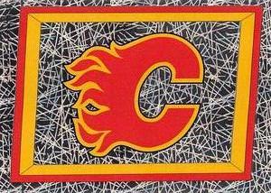 2005-06 Panini Stickers #205 Flames Team Logo Front