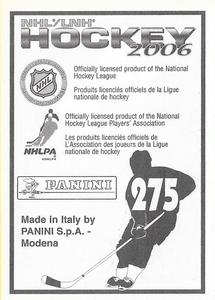 2005-06 Panini Stickers #275 Georges Laraque Back
