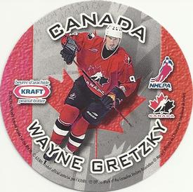 1997-98 Pinnacle Kraft - Kraft Peanut Butter Team Canada #NNO Brendan Shanahan / Wayne Gretzky Back