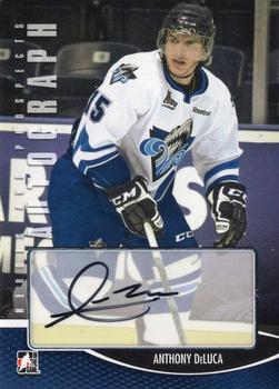 2012-13 In The Game Heroes and Prospects - Autographs #A-AD Anthony DeLuca Front