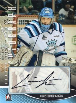 2012-13 In The Game Heroes and Prospects - Autographs #A-CG Christopher Gibson Front