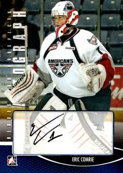 2012-13 In The Game Heroes and Prospects - Autographs #A-EC Eric Comrie Front