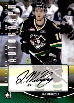 2012-13 In The Game Heroes and Prospects - Autographs #A-JM Josh Morrissey Front