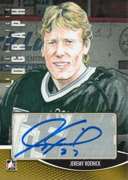2012-13 In The Game Heroes and Prospects - Autographs #A-JR Jeremy Roenick Front