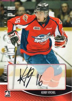 2012-13 In The Game Heroes and Prospects - Autographs #A-KR Kerby Rychel Front