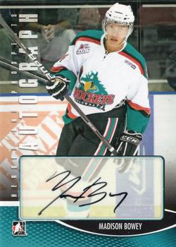 2012-13 In The Game Heroes and Prospects - Autographs #A-MB Madison Bowey Front