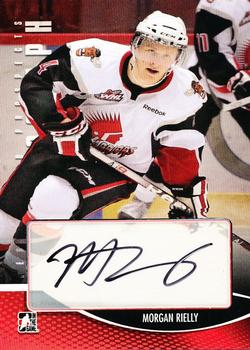2012-13 In The Game Heroes and Prospects - Autographs #A-MR Morgan Reilly Front