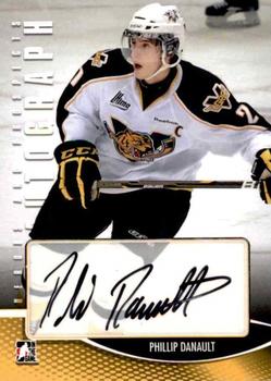 2012-13 In The Game Heroes and Prospects - Autographs #A-PD Phillip Danault Front