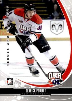 2012-13 In The Game Heroes and Prospects - Top Prospects #TP-12 Derrick Pouliot Front