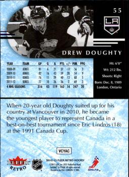 2012-13 Fleer Retro #55 Drew Doughty Back
