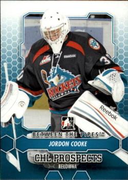 2012-13 In The Game Between The Pipes #27 Jordon Cooke Front
