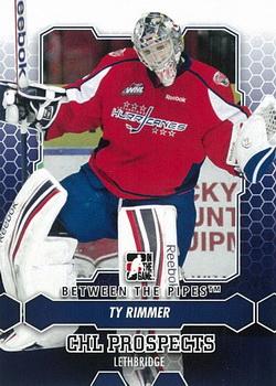 2012-13 In The Game Between The Pipes #32 Ty Rimmer Front