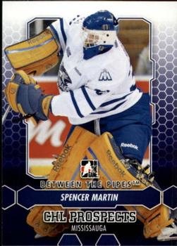 2012-13 In The Game Between The Pipes #36 Spencer Martin Front