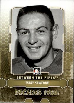 2012-13 In The Game Between The Pipes #169 Terry Sawchuk Front