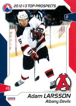 2012-13 Choice AHL Top Prospects #7 Adam Larsson Front