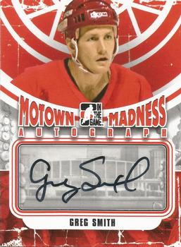 2012-13 In The Game Motown Madness - Autographs #A-GSM Greg Smith Front