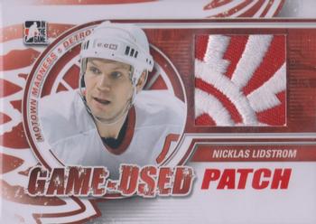 2012-13 In The Game Motown Madness - Game Used Patch Red #M-13 Nicklas Lidstrom Front