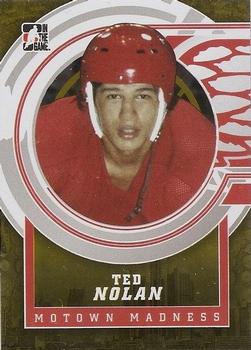 2012-13 In The Game Motown Madness - Gold #105 Ted Nolan Front