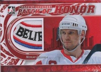 2012-13 In The Game Motown Madness - Patch of Honor #PH-32 Nicklas Lidstrom Front