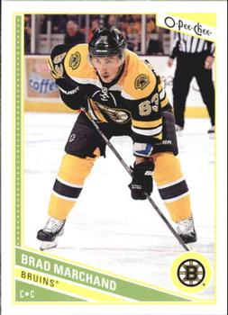 2013-14 O-Pee-Chee #186 Brad Marchand Front