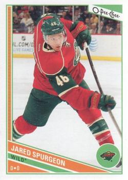 2013-14 O-Pee-Chee #336 Jared Spurgeon Front