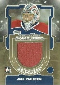 2012-13 In The Game Between The Pipes - Jerseys Gold #M-48 Jake Paterson Front