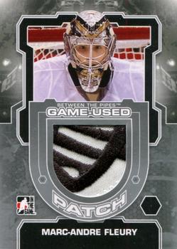 2012-13 In The Game Between The Pipes - Jerseys Patch Silver #M-21 Marc-Andre Fleury Front