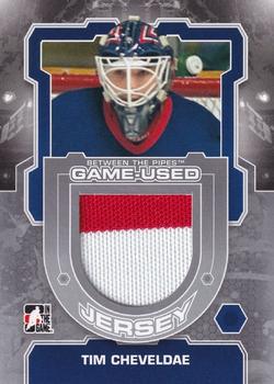 2012-13 In The Game Between The Pipes - Jerseys Silver #M-10 Tim Cheveldae Front