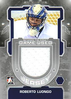 2012-13 In The Game Between The Pipes - Jerseys Silver #M-44 Roberto Luongo Front