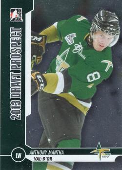 2012-13 In The Game Draft Prospects #5 Anthony Mantha Front