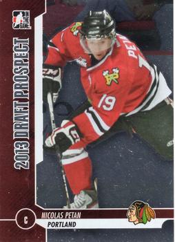 2012-13 In The Game Draft Prospects #29 Nicolas Petan Front