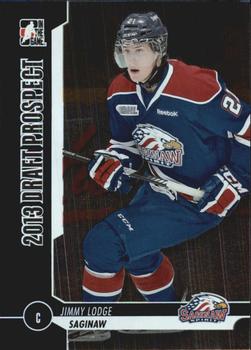 2012-13 In The Game Draft Prospects #56 Jimmy Lodge Front