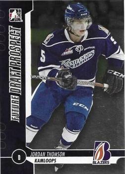2012-13 In The Game Draft Prospects #73 Jordan Thomson Front