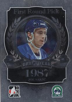 2012-13 In The Game Draft Prospects #111 Joe Sakic Front
